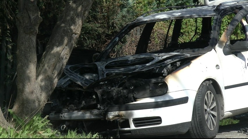 Połczyno Bis: spłonęło kolejne auto