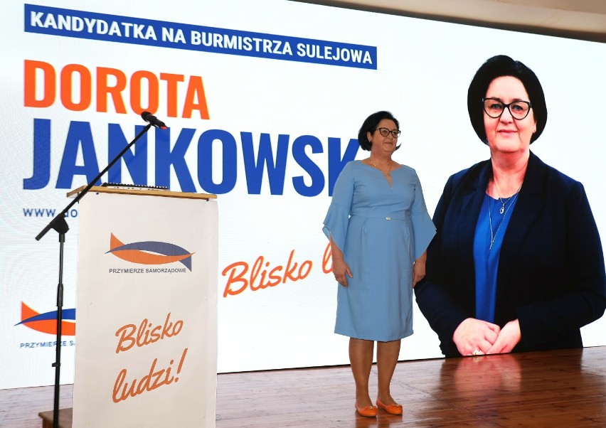 Dorota Jankowska kandydatką na burmistrza Sulejowa