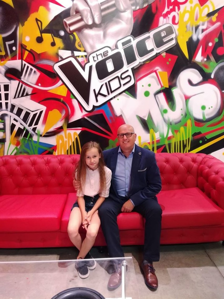 Ola Gwazdacz i Sławomir Buzanowski w The Voice Kids