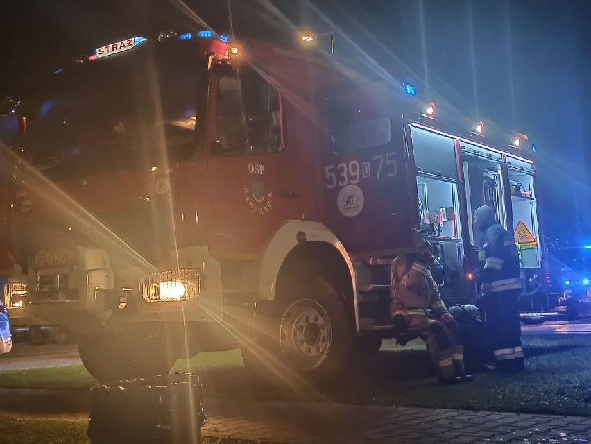 Radwanice: Komendant OSP ugasił groźny pożar w bloku i uratował dobytek wielu rodzin