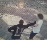 Atak na uczestników zgromadzenia w Bielsku-Białej: policja publikuje wizerunek sprawców