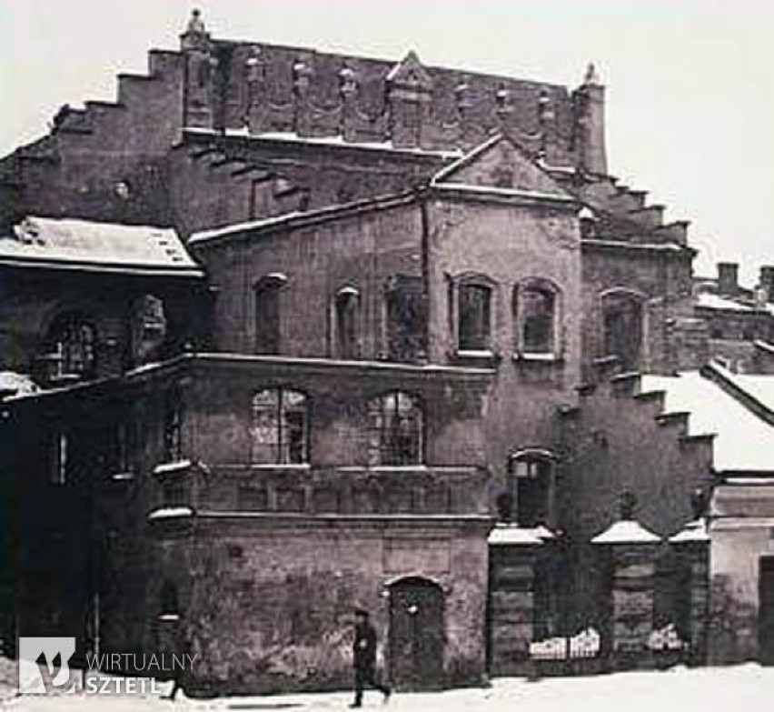 Stara Synagoga w Przemyślu w 1910 r.