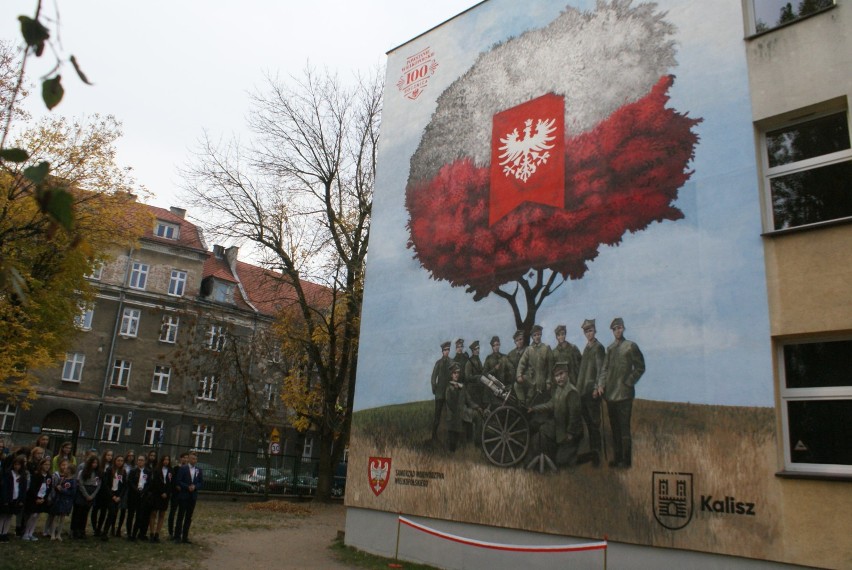 Mural poświęcony Powstaniu Wielkopolskiemu oficjalnie...