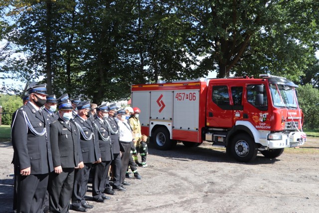 OSP Marszów otrzymała nowy wóz bojowy