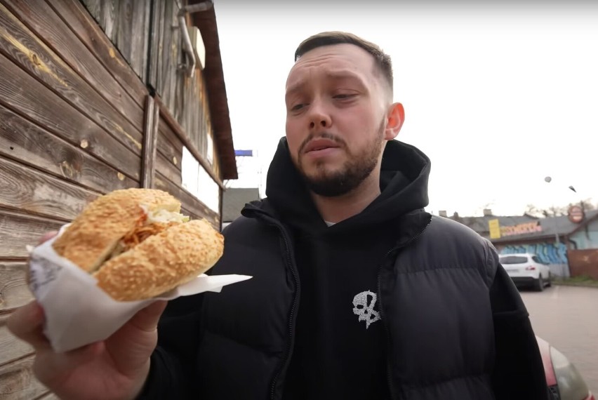 Najlepszy w Polsce burger za 6 złotych? Znany youtuber Książulo znów w Radomiu. Zobacz film i zdjęcia