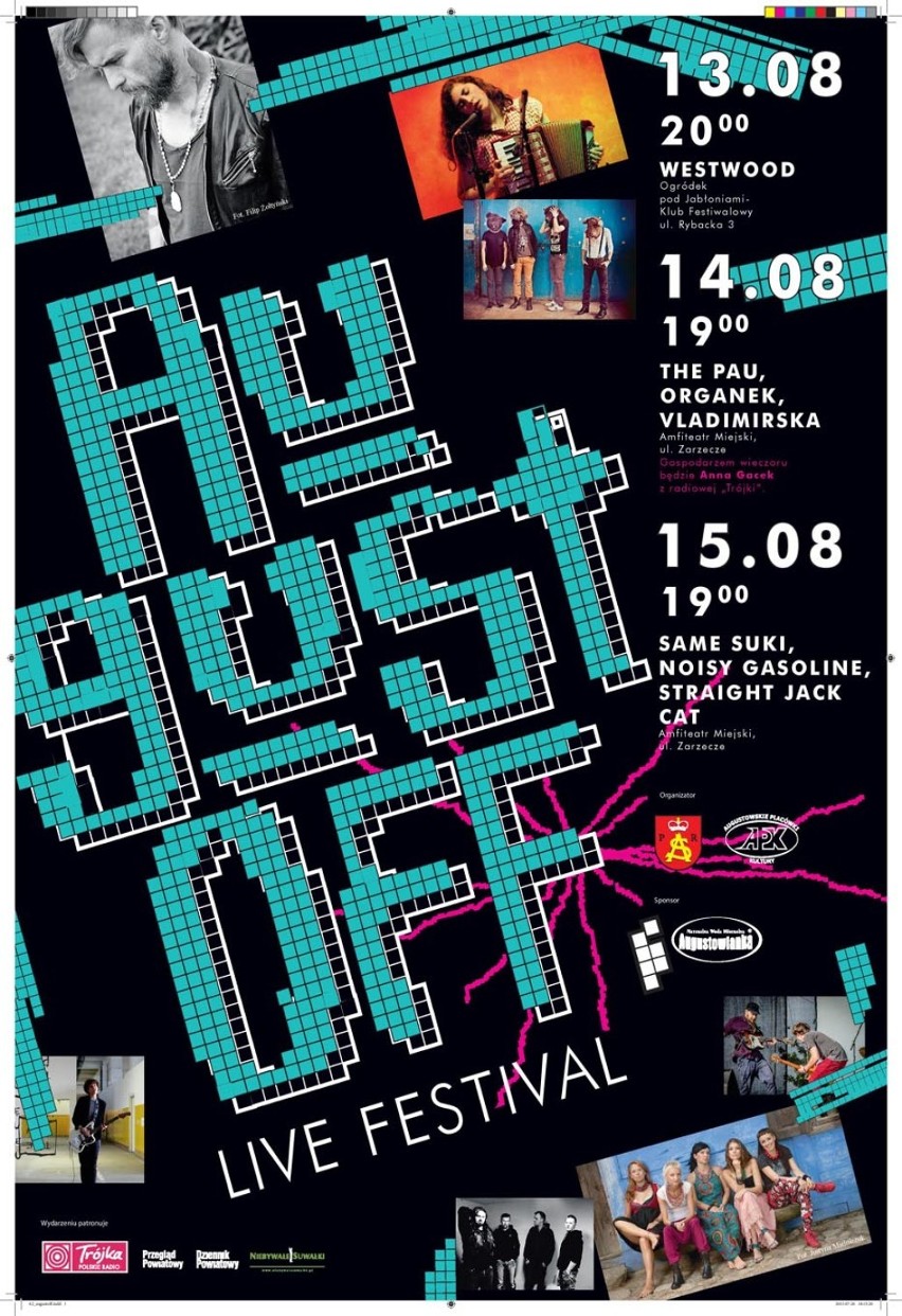AugustOff Live Festival potrwa trzy dni.