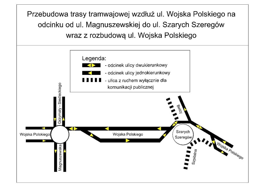 Nowa organizacja ruchu zakłada otwarcie północnej części...