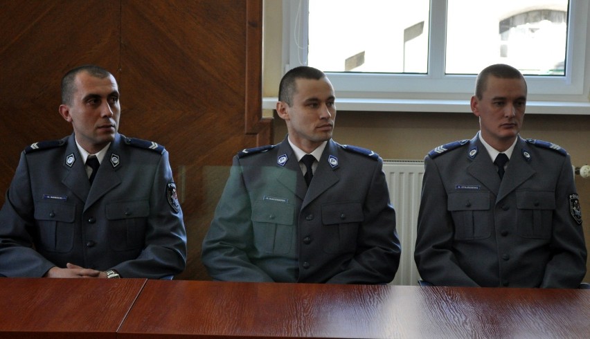 Policjanci ze śremskiej KPP