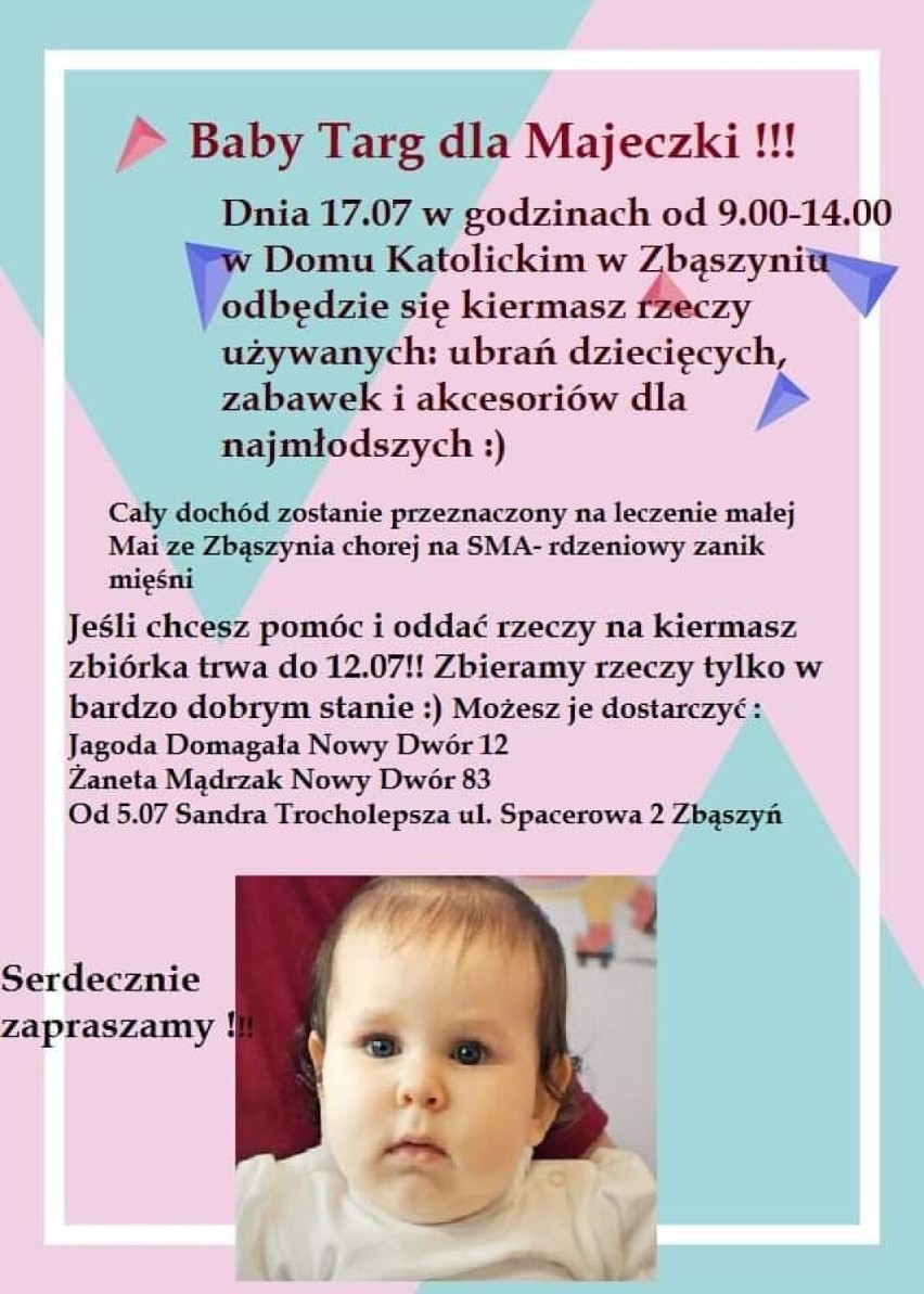 Zbąszyń: Baby Targ, już jutro - 17.07.2021. Co tam kupimy? "Razem dla Mai" [Zdjęcia]