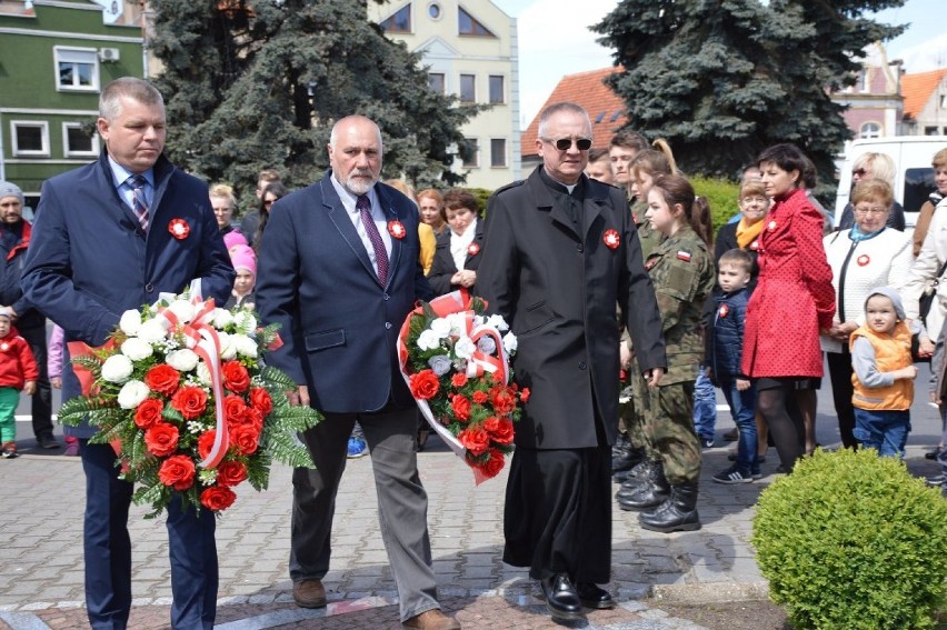 Radosne obchody święta Konstytucji 3 Maja w Wąsosz