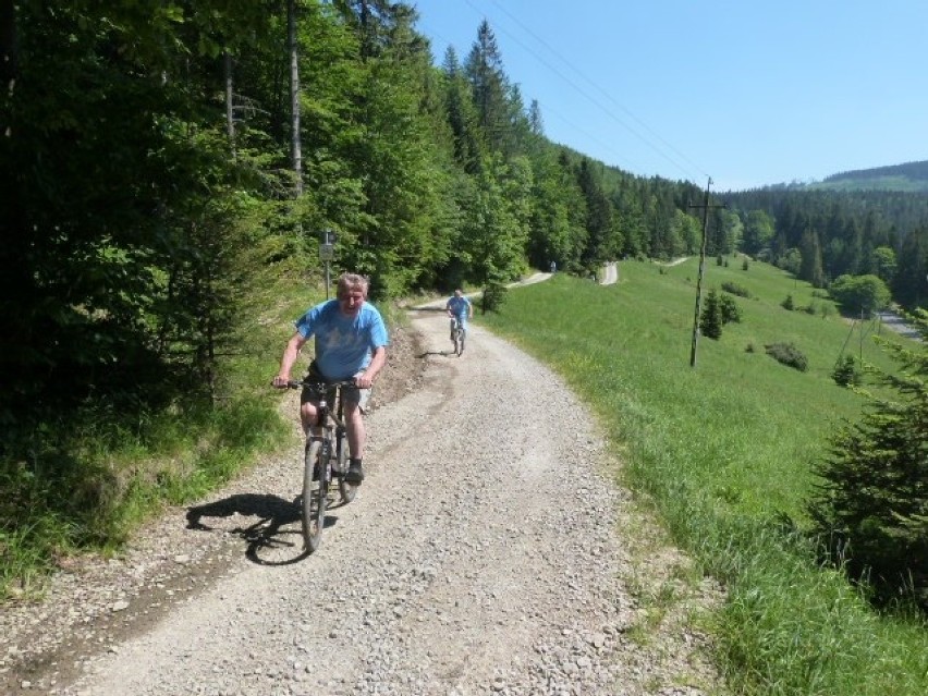 Radni gmina Jeleśnia promują... ścieżki rowerowe [ZDJĘCIA]