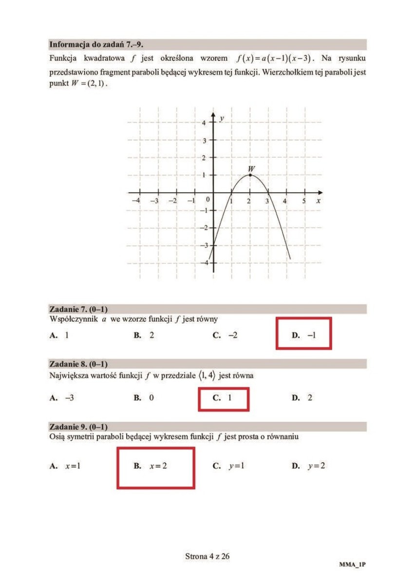 Matura 2020 matematyka podstawa. Odpowiedzi, rozwiązania zadań, ARKUSZ CKE. Co było na egzaminie z matematyki 9.06.2020? Relacje uczniów