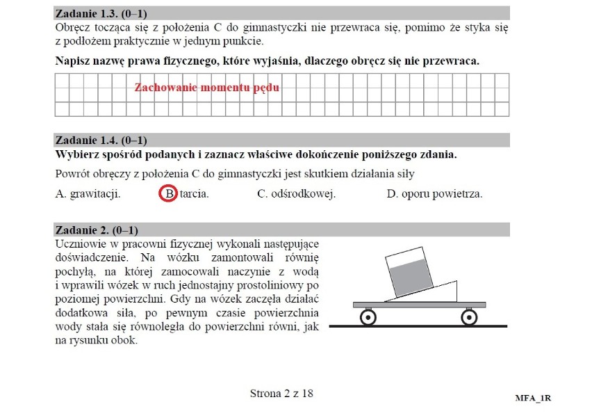 Matura 2015. Fizyka i astronomia poziom roszerzony