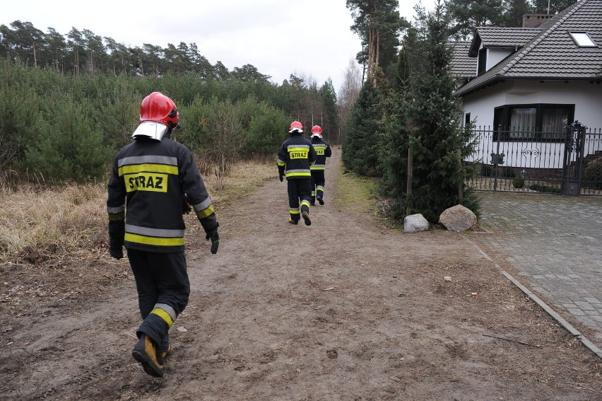 Alarm pożarowy w rejonie Leśnej Osady w Lesznie