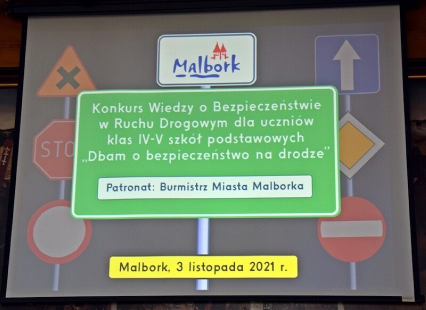 Malbork. Drużyna z SP 2 wygrała konkurs o ruchu drogowym pod patronatem burmistrza