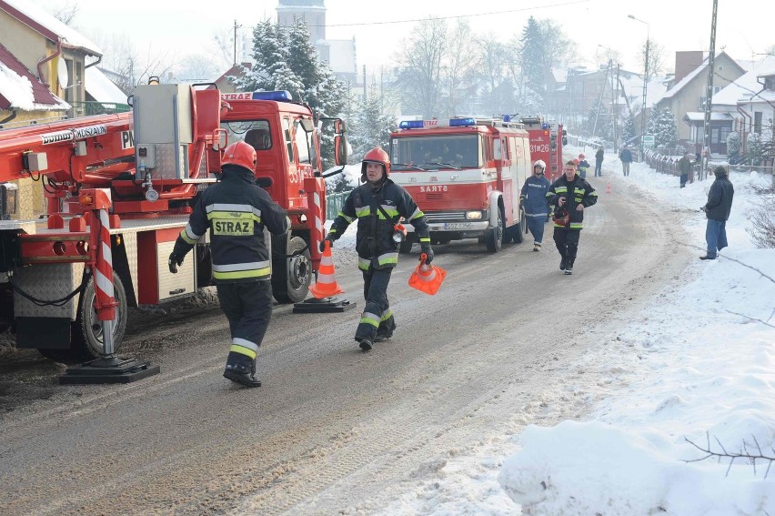 Uwaga! Pożar w Starym Targu!