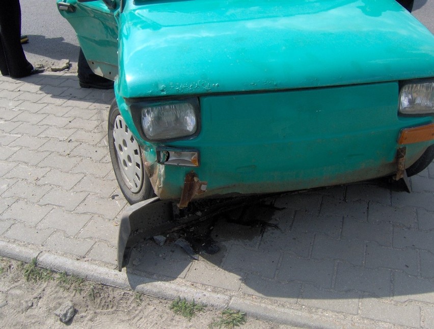 Wypadek w Chełmnie. Poszkodowani trafili do kolskiego szpitala