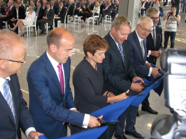 Wielkie otwarcie nowej hali przylotów na lotnisku w Pyrzowicach