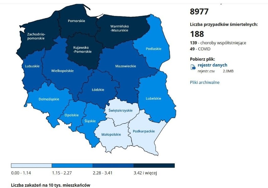 Koronawirus w Słupsku i powiecie słupskim. Spadła liczba nowych zachorowań - 13.12.2020