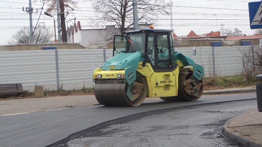 Myszków. Kończy się remont ulicy Słowackiego. Nowa nawierzchnia ZDJĘCIA