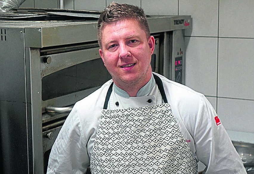 Piotr Szymczak, kucharz w restauracji „La Mia”