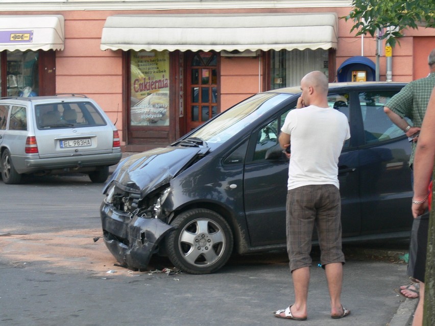 Wypadek na placu Kościuszki