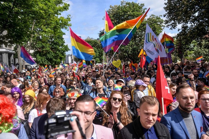 V Trójmiejski Marsz Równości przeszedł ulicami Gdańska w...