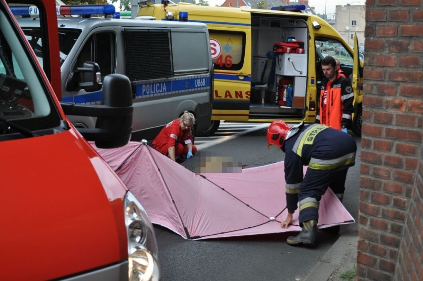 Śrem: mężczyzna spadł z wiaduktu. Nie żyje [24 wrzesień...