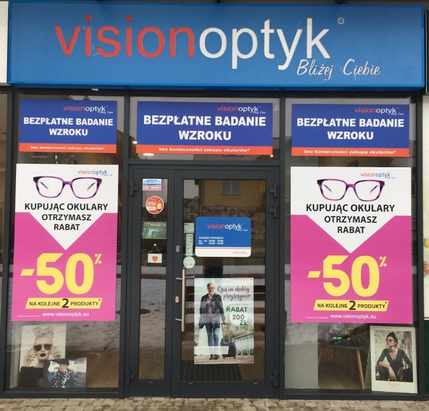 SKLEP ROKU
Vision Optyk, Pruszcz Gdański

- Nasz salon...