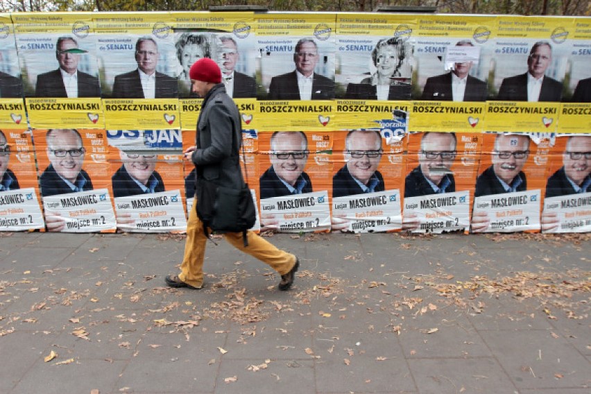 Do 9 listopada wszystkie plakaty i hasła wyborcze powinny...