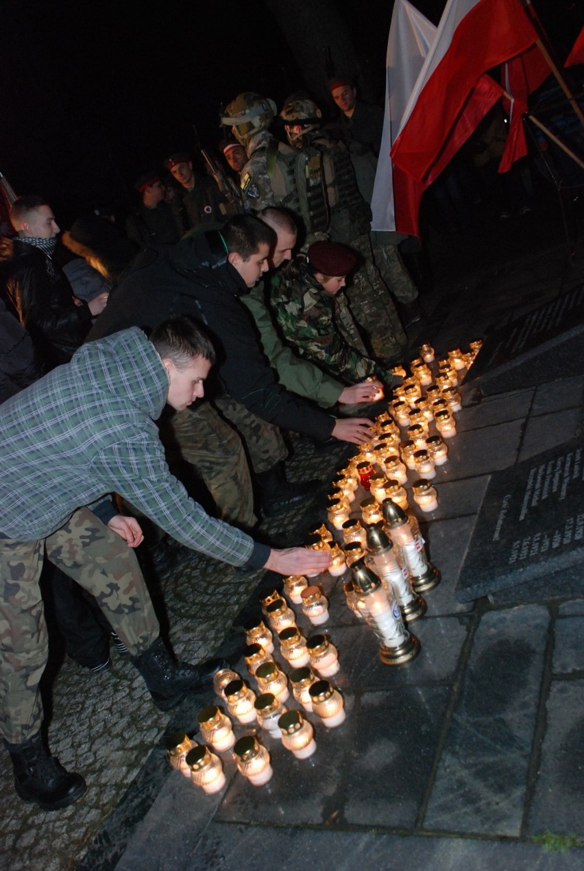 Marsz powstańczy w Międzychodzie