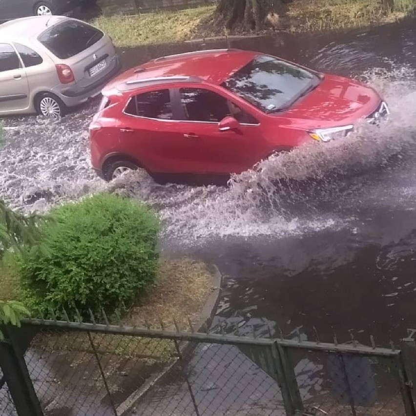 Pod koniec czerwca wieluńskie ulice dosłownie płynęły....