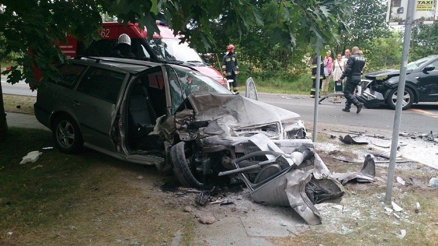 Wypadek w Jastarni 31.07.2014