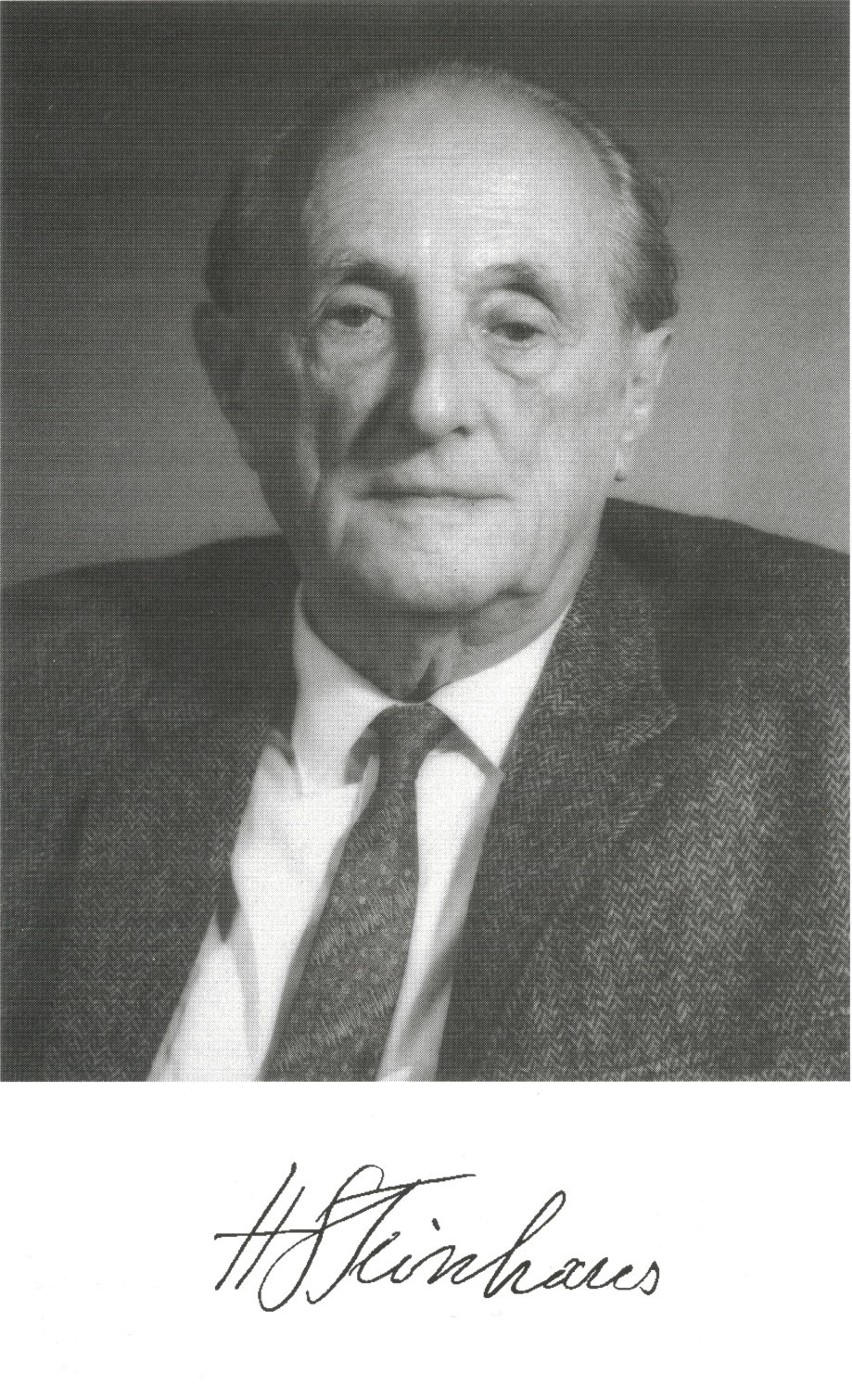 Hugo Steinhaus i jego autograf