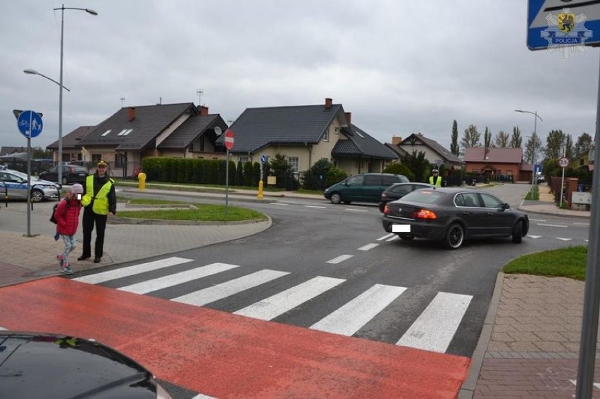 Pruszcz Gdański: Policyjna akcja "Bezpieczeństwo pieszych" [ZDJĘCIA]