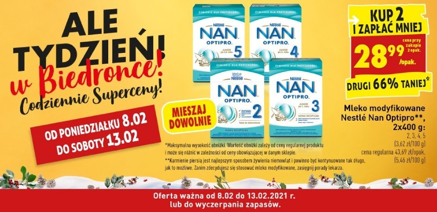 Biedronka

Mleko modyfikowane Nestle Nan Optipro
28,99 zł za...