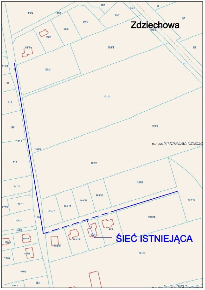 Gmina Gniezno. Powstał nowy odcinek kanalizacji i sieci wodociągowej