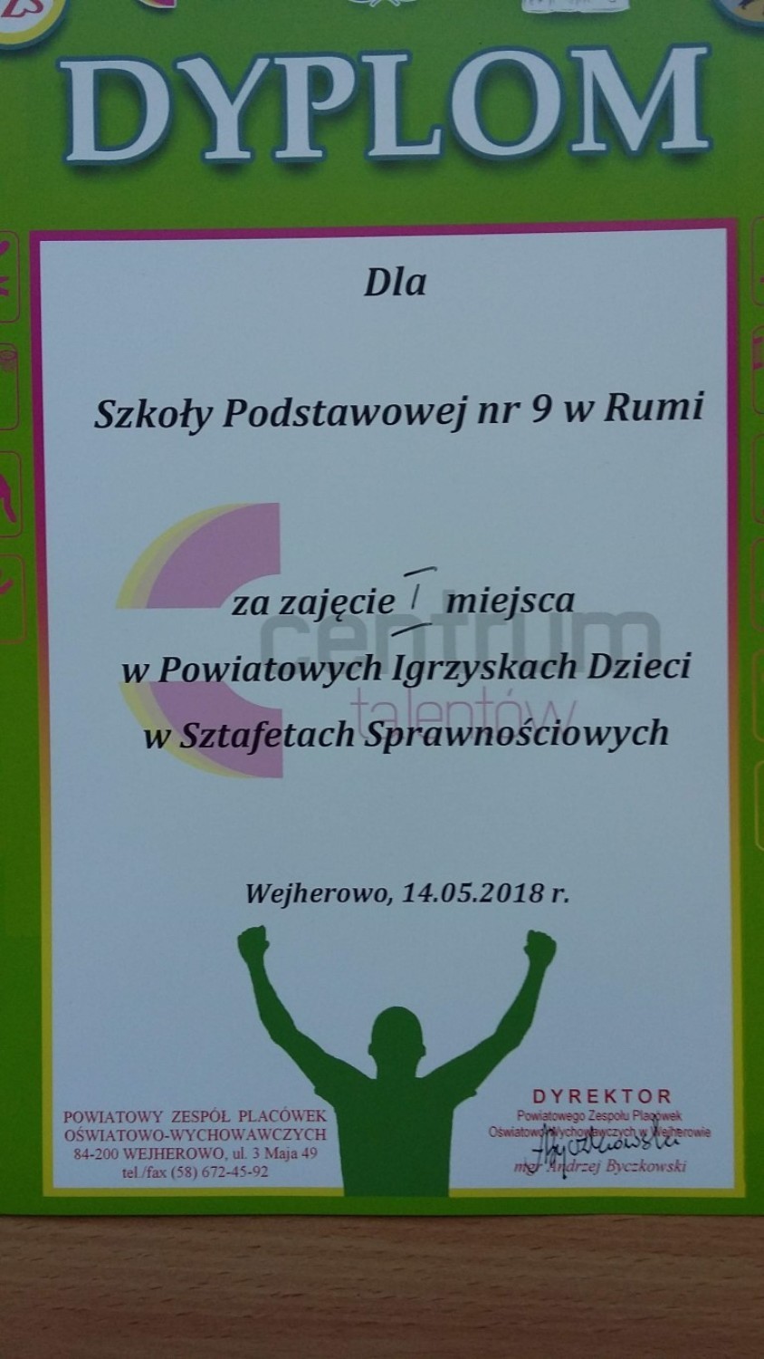 Szkoła Podstawowa nr 9 w Rumi najlepsza w powiecie [ZDJĘCIA]