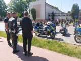 Konkurs motocyklowy w Zespole Szkół Zawodowych numer 1 w Zduńskiej Woli. Odbył się z udziałem policjantów FOTO