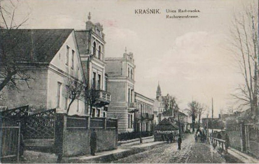 Lata 1920-1930 , Obecna ulica Kościuszki w Kraśniku