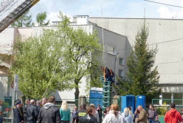 Początek układania i wiele znak&oacute;w zapytania. Fot.RJZ.