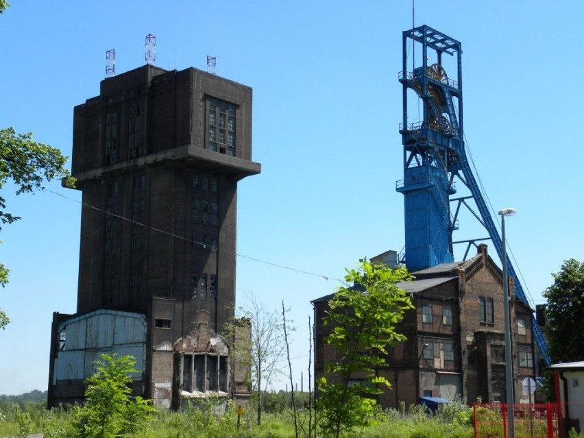 Zabytkowy Szyb Krystyna po nieistniejącej kopalni Szombierki