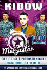 Koncert MeGustar w remizie OSP w Kidowie