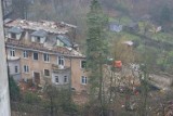 Rozbiórka byłego domu dziecka w Gorzowie (zdjęcia)