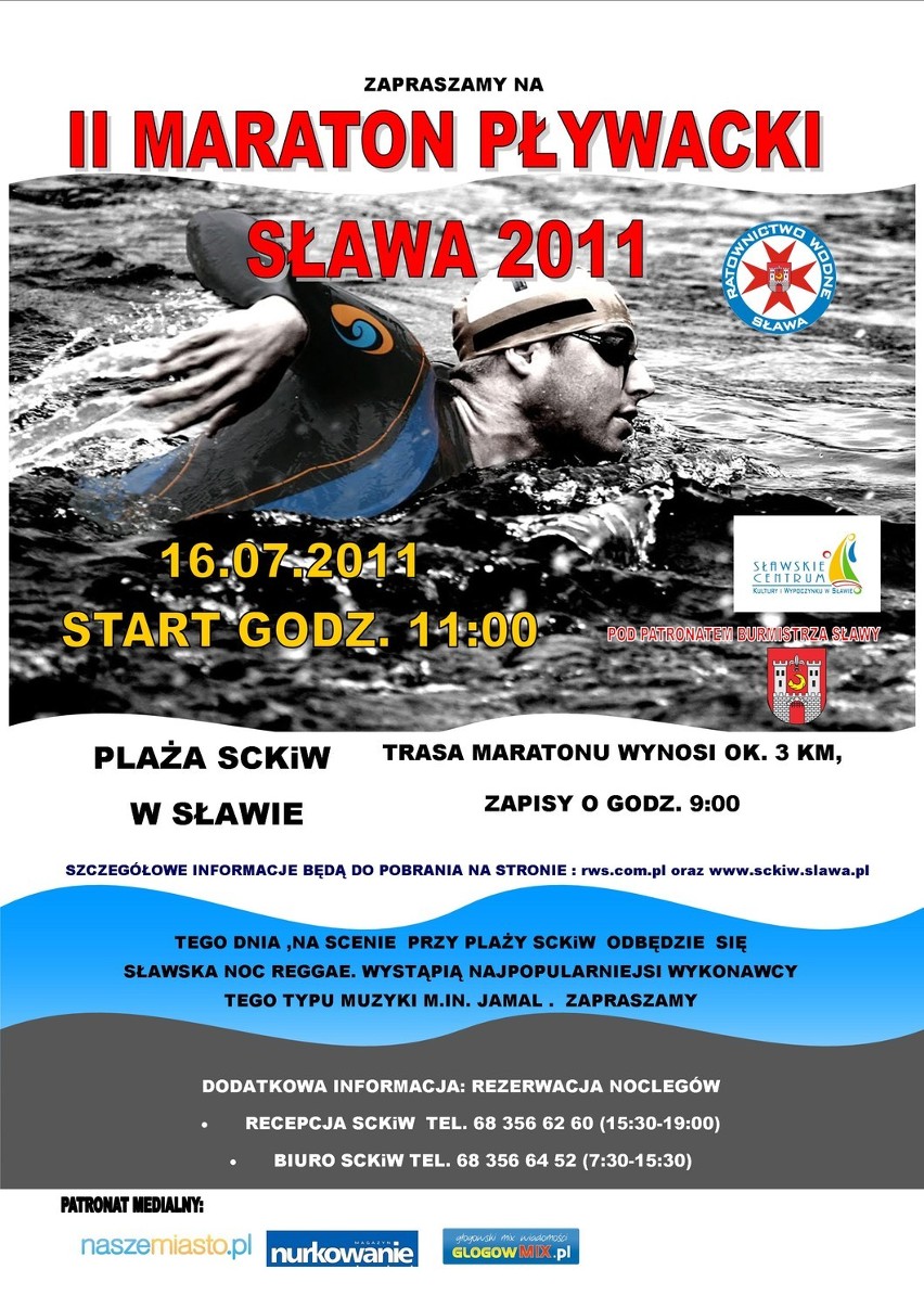 II Sławski Maraton Pływacki