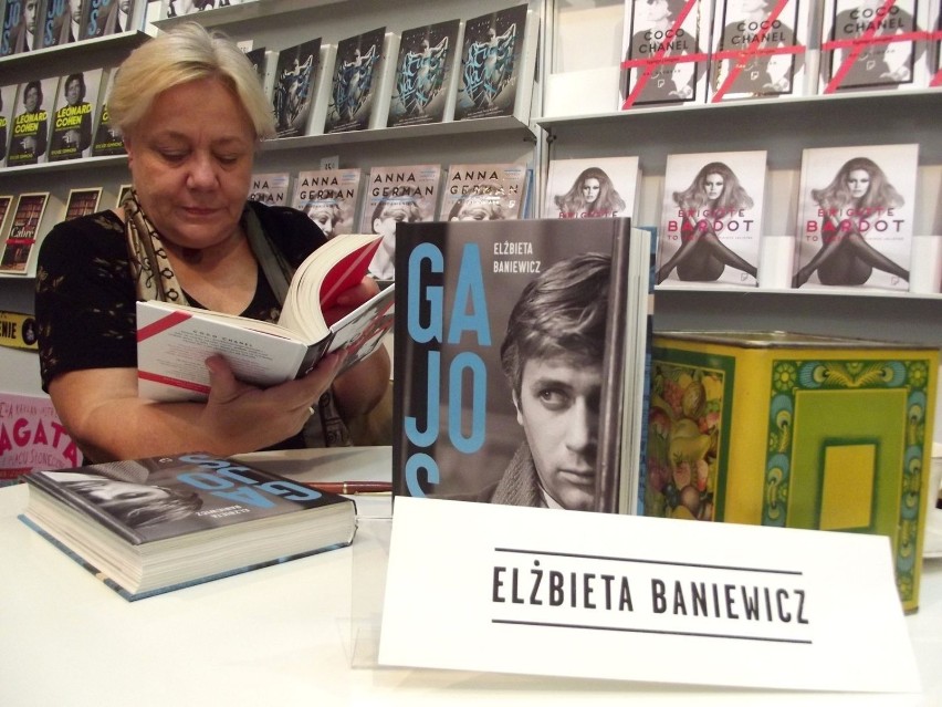 Na zdjęciu Elżbieta Baniewicz - autorka biografii legendy...