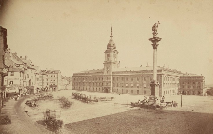Plac Zamkowy 1870