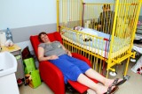 Na oddział dziecięcy do szpitala w Piotrkowie trafiły fotele przekazane przez WOŚP
