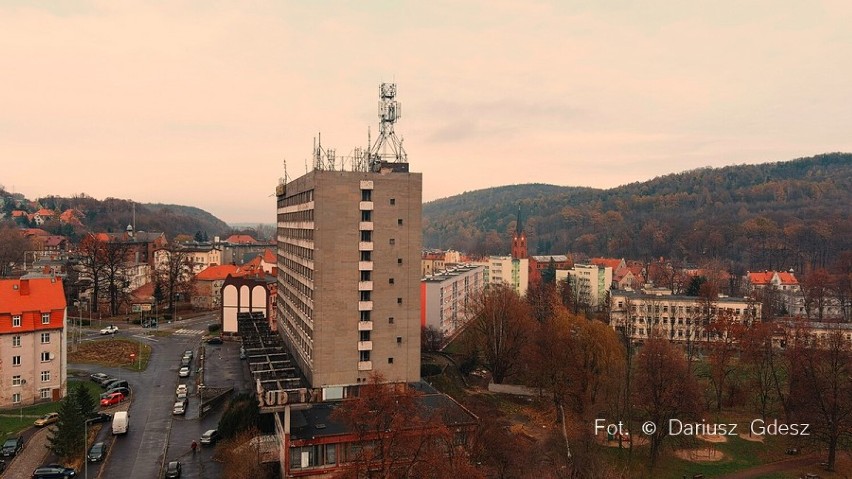 Były hotel Sudety w Wałbrzychu