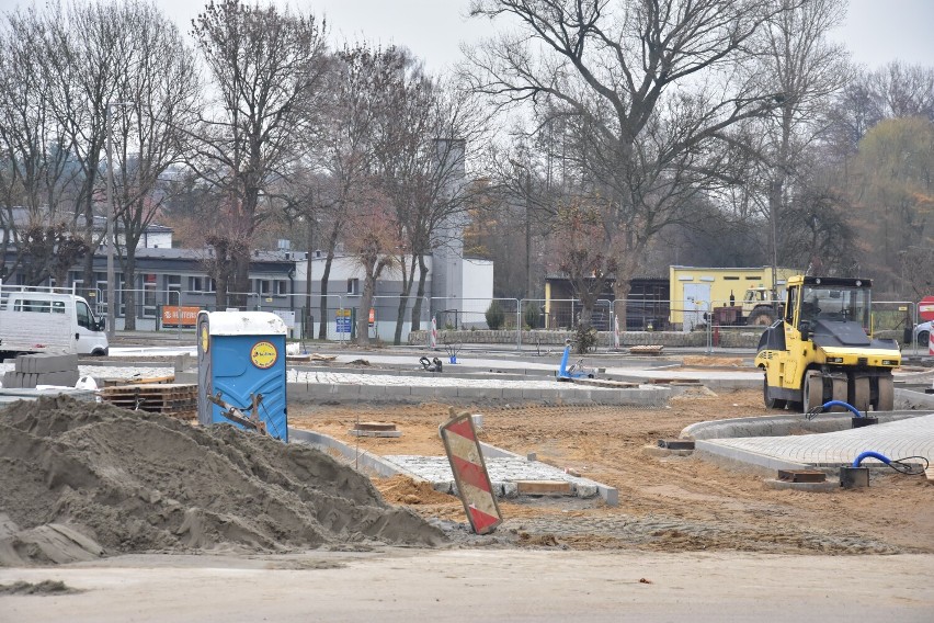 Tak wygląda budowa układu komunikacyjnego w Janowcu...